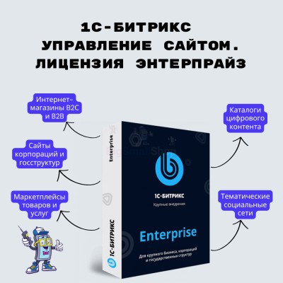 1С-Битрикс: Управление сайтом. Лицензия Энтерпрайз - купить в Сиалеевской Пятине